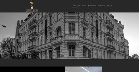 strona internetowa dla kancelarii prawnej